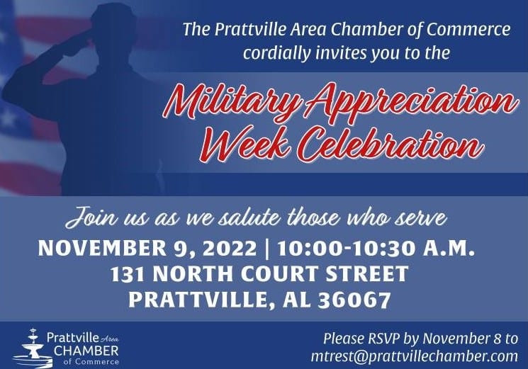 Military Appreciation Night is 11/8