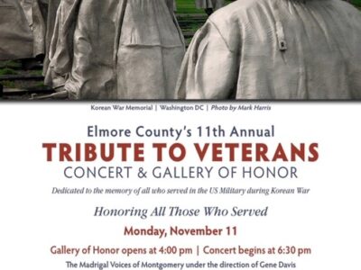 Trinity Episcopal Church of Wetumpka to Host 11th Annual County Tribute to Veterans Nov. 11
