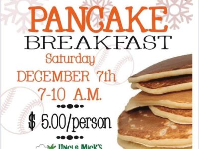 Uncle Mick’s of Prattville to Host Pancake Breakfast Dec. 7 to Benefit SEHS Baseball Program