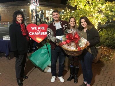 Cindy Dail, of Montgomery, Wins Huge Gift Basket Worth $250 at Prattville’s Main Street Christmas Event
