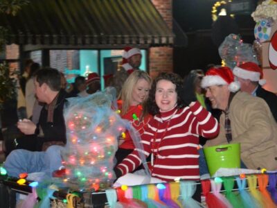 Crowd Lines Main Street in Prattville for Annual Nighttime Parade Friday