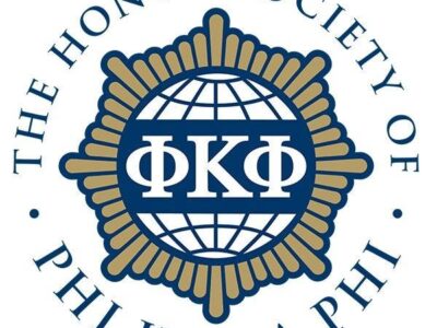 The Honor Society of Phi Kappa Phi Inducts New Members from Our Area