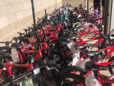 60 Brand New Bikes Will Light Up Spirits for Area Children Thanks to Capital City Punishers LEMC, Operation Blue Santa