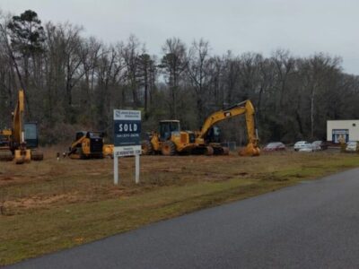 Dirt Work Begins at Taco Bell Location on Hwy. 14 in Millbrook