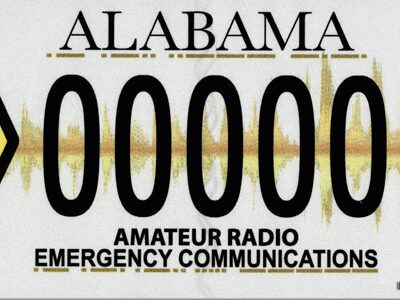 New License Plate Design Coming Soon For Amateur Radio Operators, Emergency Communications