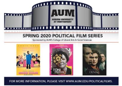 AUM Spring 2020 Political Film Series celebrates black history, women and Holocaust survivors