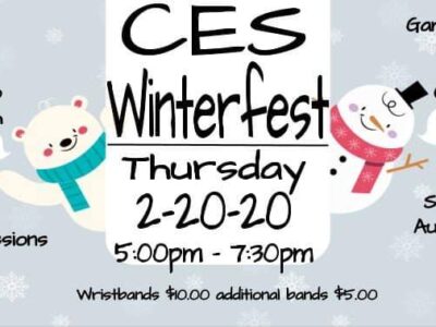 Coosada Elementary to Host ‘WinterFest’ Thursday from 5-7:30 p.m.; Wristbands $10 for Games