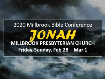 Millbrook Presbyterian to Host Bible Conference Examining Old Testament book of Jonah