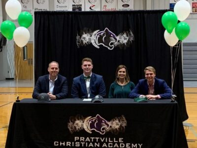 PCA Student Jake Bius Signs Letter Of Intent with Stetson University to Play Football
