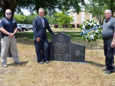 Prattville Officials Pay Honor this Afternoon on Peace Officers Memorial Day