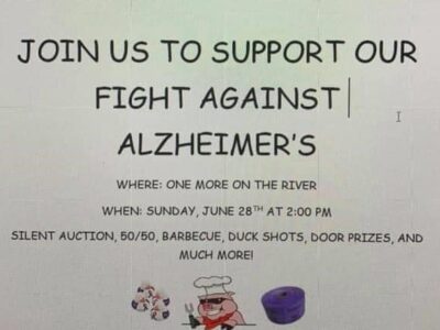 ‘Memories Matter – Fight Against Alzheimer’s’ Fundraiser Coming to One More on the River in Millbrook June 28