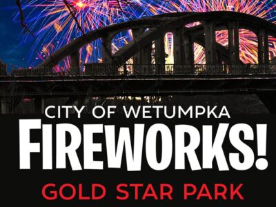 Celebrate A Day Early! Wetumpka to Host Fireworks Display from Gold Star Park Tonight