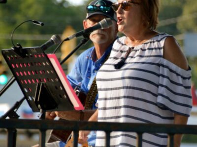 Tunes on the Green: Kay and Tommy Peters Rocked the Park Thursday; Next up is Trey Gothard July 16