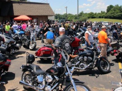 PHOTOS: Motorcycle Riders from Across the Country Take Part in Capital City Punishers LEMC ‘Blue Santa Poker Run’ Saturday