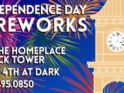 Prattville Will Put on a Show at Homeplace Clock Tower July 4; Location Changed to Help with Social Distancing