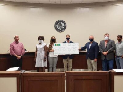 Millbrook Receives $20,587 Grant from Alabama Recycling Fund, ADEM Officials; Will be Used for Recycling, Education