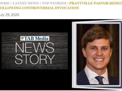 Prattville Pastor Will Dismukes Resigns from Pleasant Hill Baptist Church Following Controversial Invocation, Facebook Post