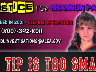 On This Day 19 Years Ago, Shannon Paulk Was Reported Missing; Candlelight Vigil Tonight at Pratt Park