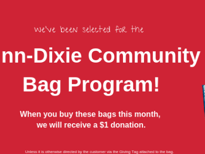 HSEC Will Benefit from September Community Bag Program at Wetumpka Winn Dixie