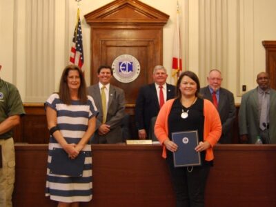 Child Nutrition Program and County Volunteers Recognized During Commission Meeting