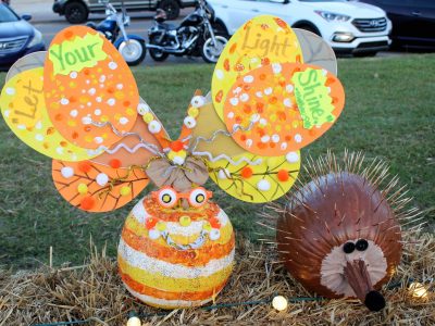 Festive Displays Line Downtown Prattville During Busy First Night of Parade of Pumpkins