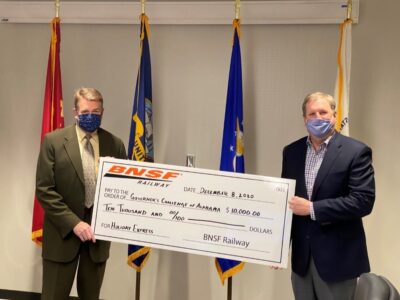 BNSF Railway Company Donates Generous Gift to Alabama Veteran Suicide Prevention Initiative