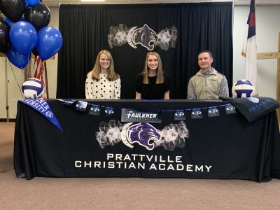 PCA’s Victoria Wheeler to Continue Volleyball Career with Faulkner University Eagles