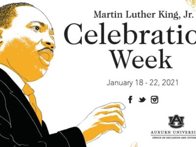 Auburn University’s Martin Luther King Jr. Celebration Week Highlighted by Virtual Events, Community Service Drive