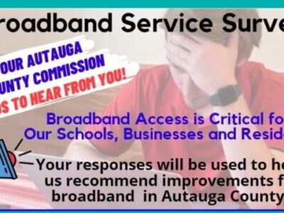Autauga Residents Asked to Take Survey Concerning Broadband Access