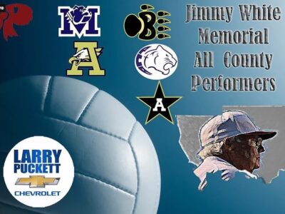 The Jimmy White Memorial All County Volleyball Performers Announced for Autauga County