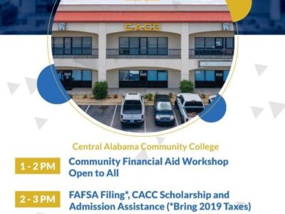 Weekend Classes Added for Central Alabama Community College To Fill A Need