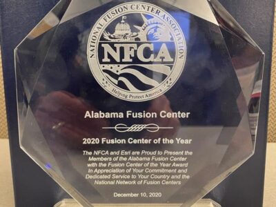 ALEA’s Alabama Fusion Center Receives National Recognition