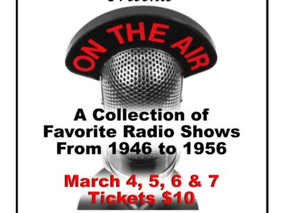 Prattville WOBT to Present ‘On the Air’ in March: A Collection of Favorite Old Radio Shows