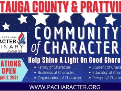 Applications Open for 2021 Character Luminary Awards in Prattville