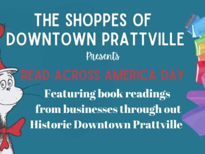 Read Across America events scheduled by Shoppes of Downtown Prattville