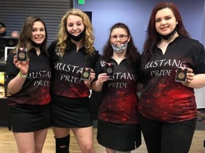 Lady Mustang Bowlers Take Third at State, But Win Four Individual Awards