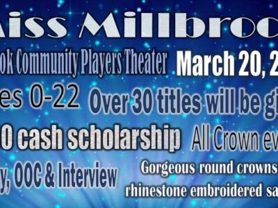 Spots Still Open for Miss Millbrook Contest coming March 20 to Millbrook Players Theatre