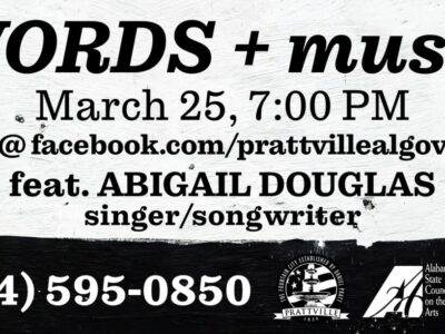 Prattville’s ‘Words and Music’: Event Returns March 25 on a Virtual, Public Platform