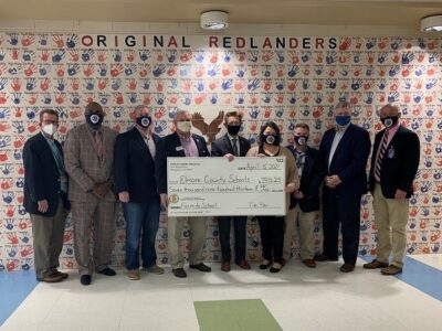 Elmore County Farm to School Program Presented Check from Alabama Department of Agriculture and Industries