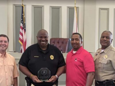 Mosses Police Chief DeMarcus Weems Named CrimeStopper of the Year
