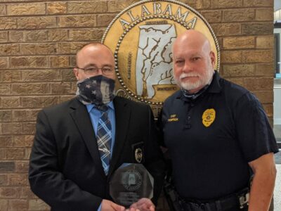 Prattville Police Sgt. Jeremy Thompson is a 2020 CrimeStopper of the Year