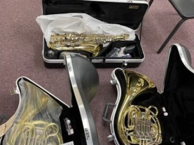 Grant, Donations Help Millbrook Middle School Band Students with New Instruments