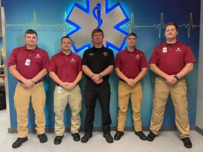 Congratulations In Order for Prattville Fire Medics!