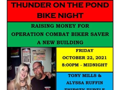 ‘Thunder on the Pond’ Friday Night to Raise Funds for Operation Combat Bikesaver of Tallassee