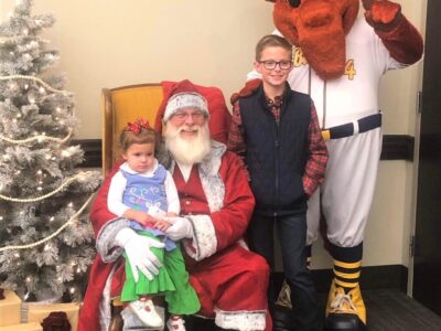 Inaugural Breakfast with Santa, Big Mo Raises Funds for Family Bridge Center in Prattville