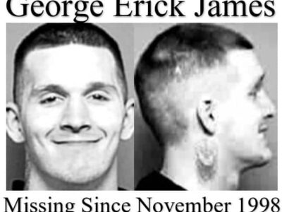 Missing Person Case from 1998 has Millbrook ties; $5,000 Reward for info on George Erick James