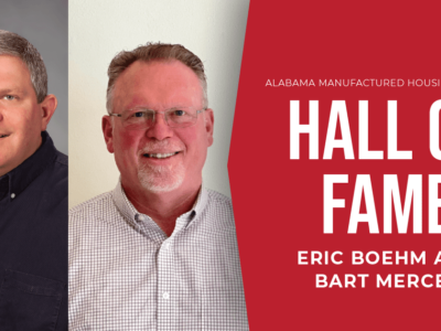 Eric Boehm, Bart Mercer Inducted into the Alabama Manufactured Housing Industry Hall of Fame