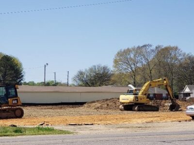 Millbrook Small Motors Building Razed to make way for new Dollar General on Main Street