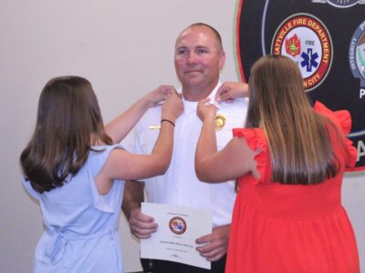 Prattville Fire Department Pinning Ceremony Highlights Accomplishments of Six Men