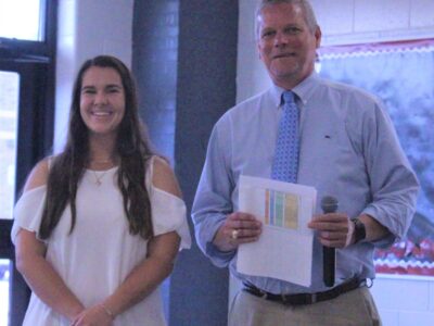 Taylor Gloystein named PHS National Merit Finalist; ACBOE honors Students with Band, Choir and Military Signees